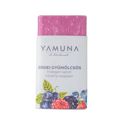 Yamuna hidegen sajtolt növényi szappan erdei gyümölcs 110g