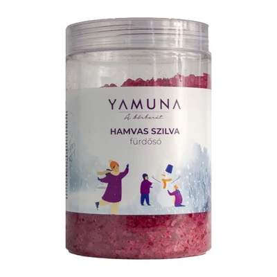 Yamuna fürdősó, tégelyes, hamvas szilva, 1000g
