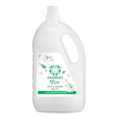 Anandam eco hipoallergén öblítő, aloe vera és almavirág, 3l