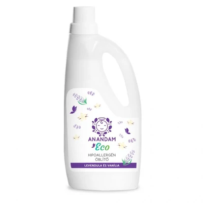 Anandam eco hipoallergén öblítő, levendula és vaníilia, 1l