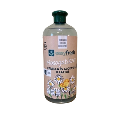 Easy Fresh mosogatógél, bőrkímélő, kamilla és aloe vera, 1L