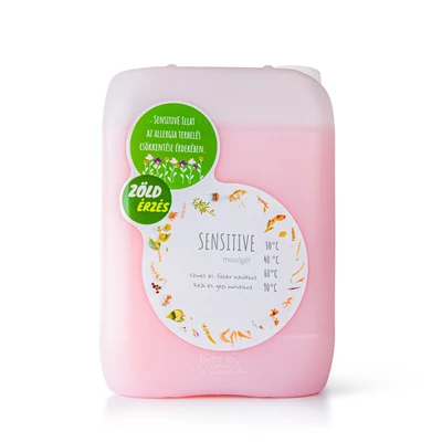 Zöld Érzés mosógél, Sensitive, 5l