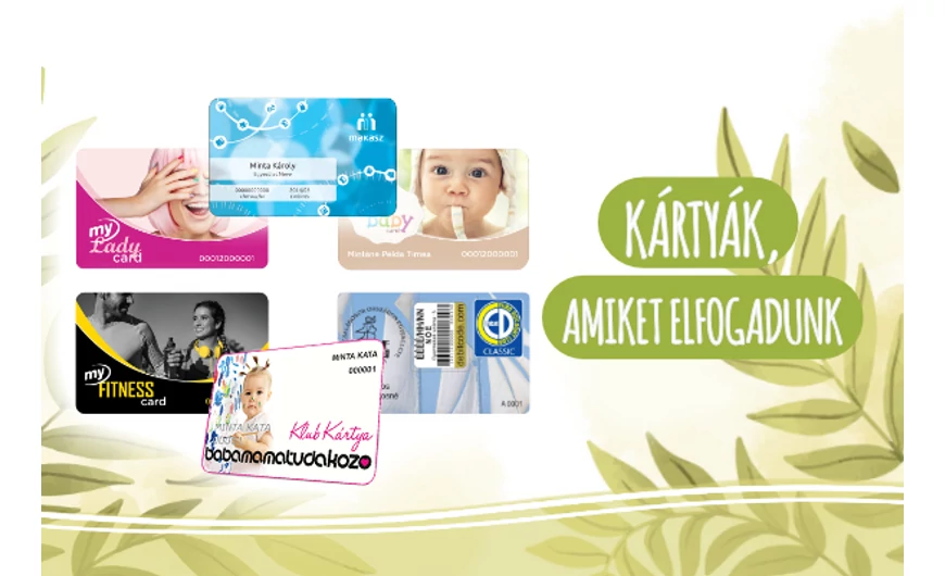 Kártyák, amiket elfogadunk